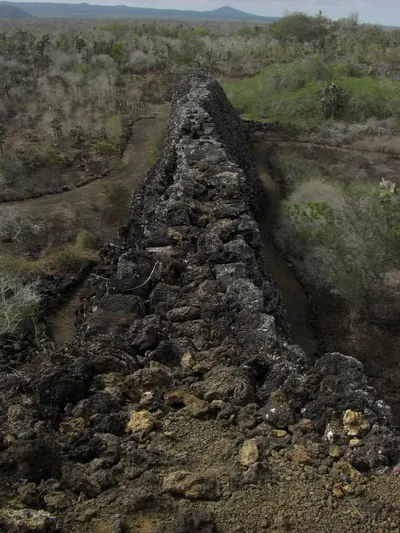 Wall of tears — Isabela, Galápagos — 21 May 2007