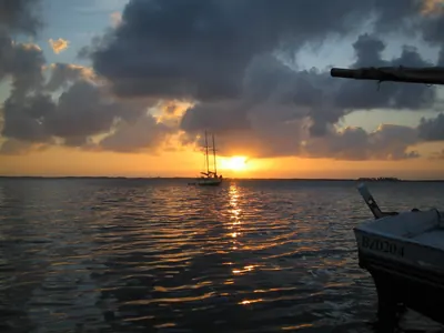 Sunset — Placencia — 23 February 2007