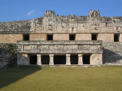 Nice carvings — Uxmal — 18 March 2007