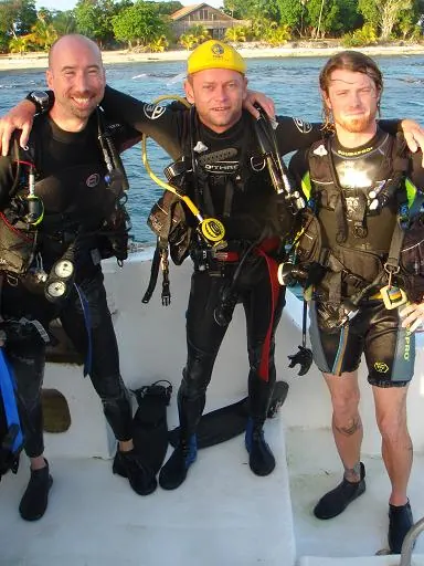 Advacned divers — Utila — 6 January 2007