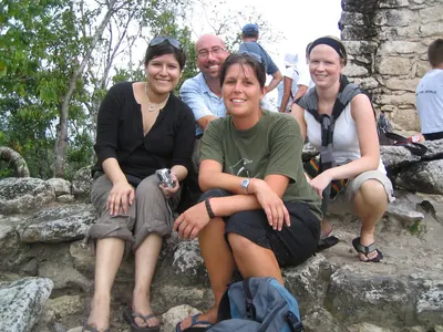 At the top — Tulum — 11 March 2007