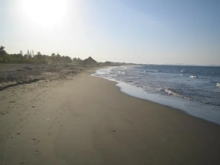 Beach evening — Tela — 2 February 2007