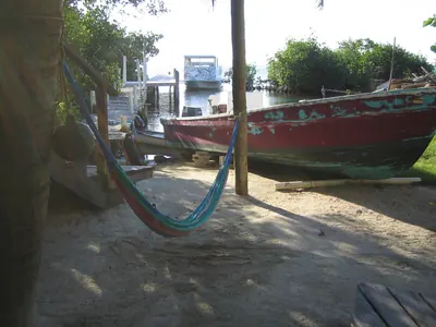 Belize - backyard — Caye Caulker — 19 February 2007