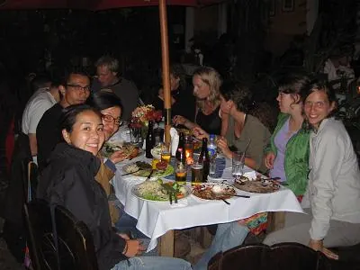 Dinner — Antigua — 20 December 2006