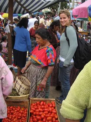 In the market — Antigua — 1 December 2006