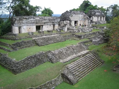 Norte buildings — Palenque — 6 March 2007