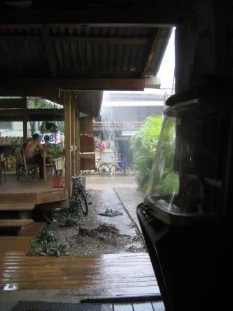 Raining — Utila — 29 January 2007