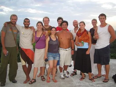 The gang — Utila — 14 January 2007
