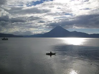 The lake — Lake Atitlán — 1 December 2006