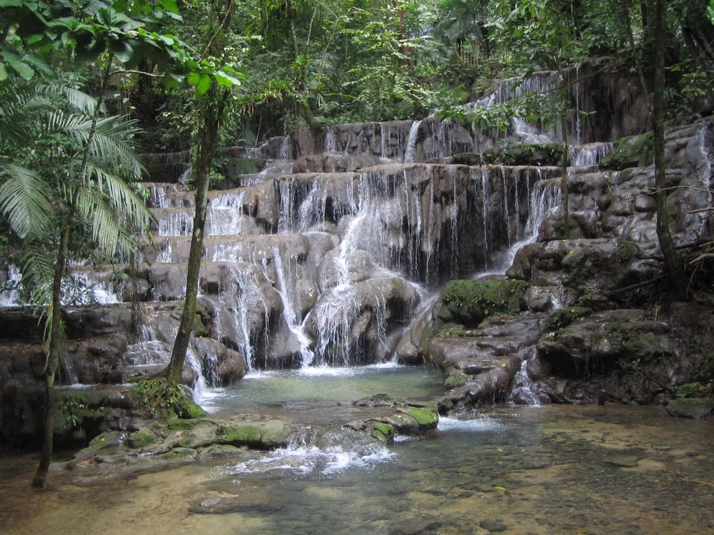 Waterfall — Palenque — 6 March 2007