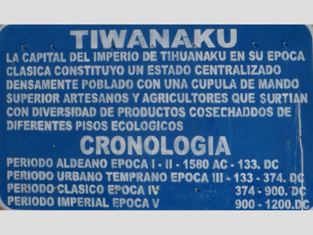 Tiahuanaco — 10 June 2007