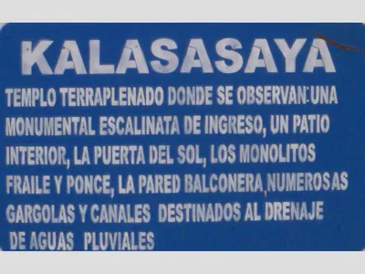 Tiahuanaco — 10 June 2007